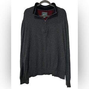Woolrich Mens Wool Blend Pullover Sweater in Gray Size XL